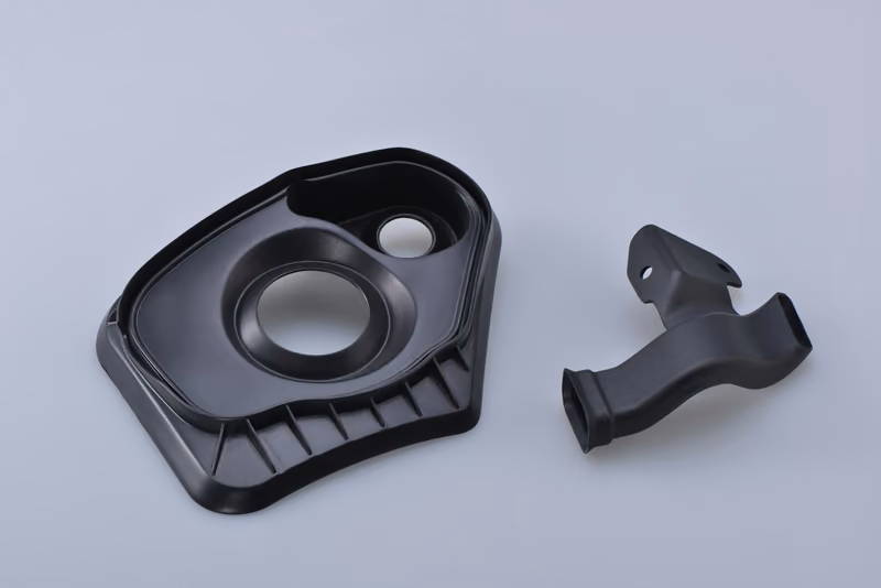 Molded consumer product fascia